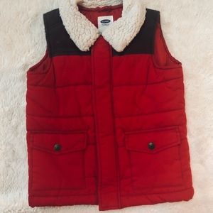 Old navy red vest